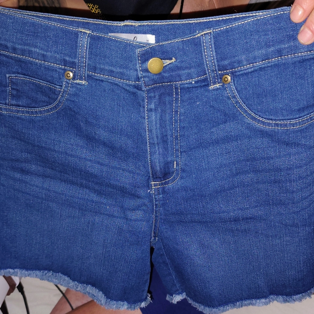 Blue Denim Women's Shorts